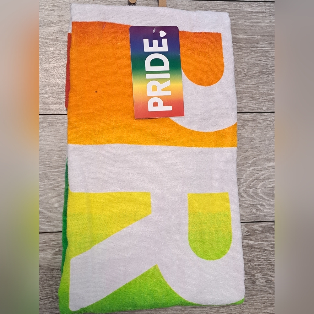 Brand New Pride Rainbow Beach Towel